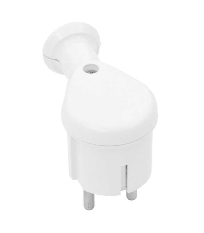 Stecher Shuko iesire laterala alb WT-50/WE Plastrol