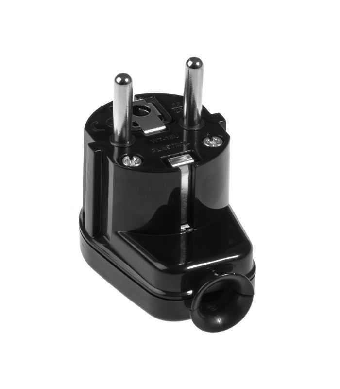 Stecher Shuko Iesire Laterala Negru Wt 16u Bk Plastrol