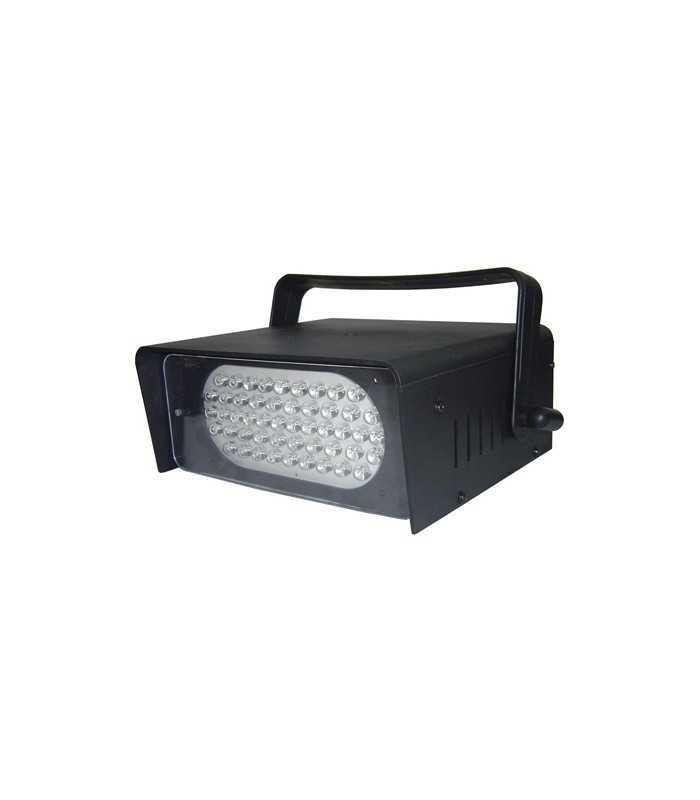Stroboscop 50 LED-uri 5W cu reglaj viteza flash-uri 23x22x9cm ibiza