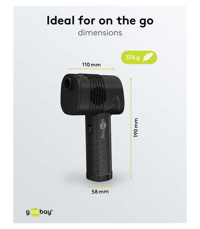 Suflanta De Aer Mobila 35000rpm Pentru Curatare Fara Contact A Accesoriilor Pc Etcgoobay 61667