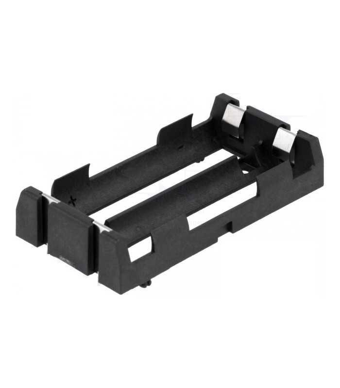 Suport acumulatori MR18650 x2buc Montare PCB KEYSTONE 1049