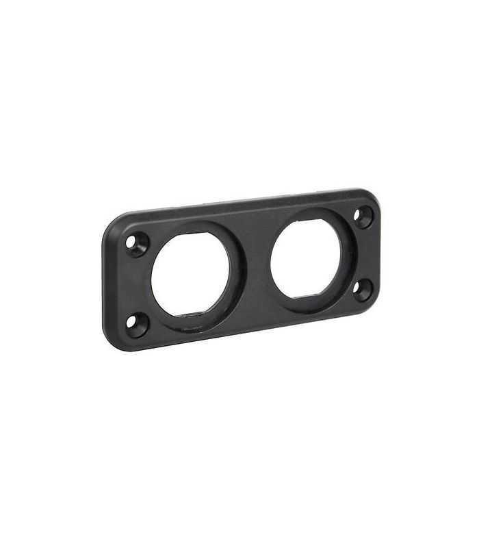 Suport aplicat pentru 2x prize auto surub negru SCI A13-165-1