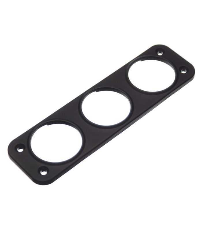 suport aplicat pentru 3x prize auto surub negru sci a13 216dtp 2