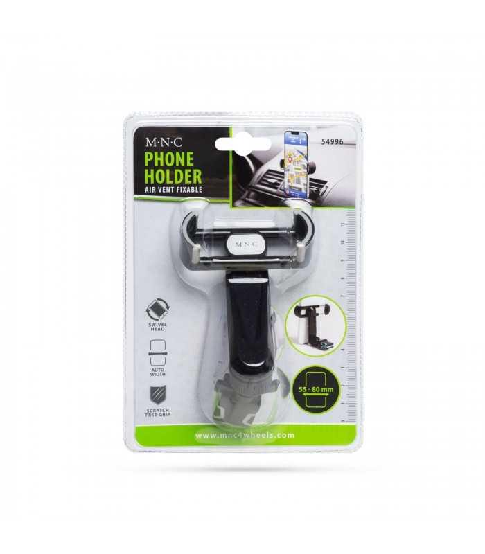 suport auto de telefon cu fixare in grilajul de aerisire negru mnc 4