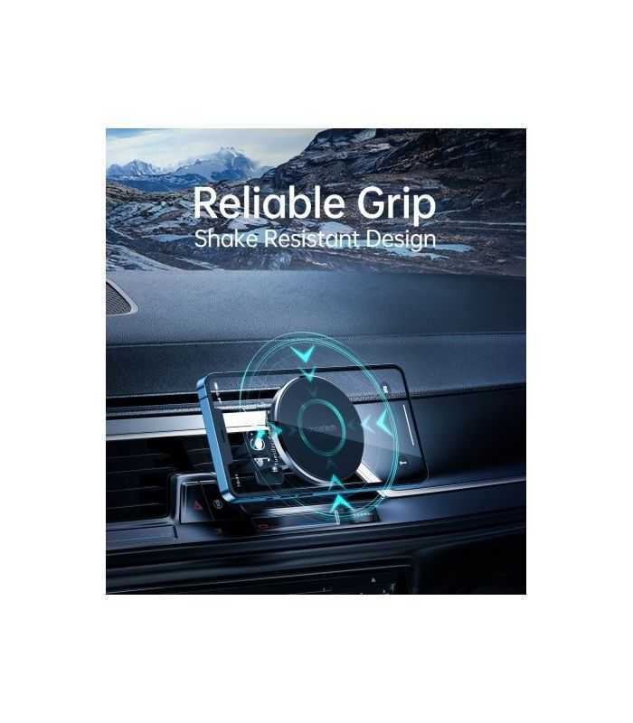 suport auto magnetic choetech at003 pentru seria iphone 12 prindere la ventilatie 4
