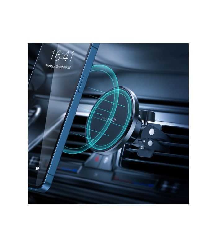 suport auto magnetic choetech at003 pentru seria iphone 12 prindere la ventilatie 5