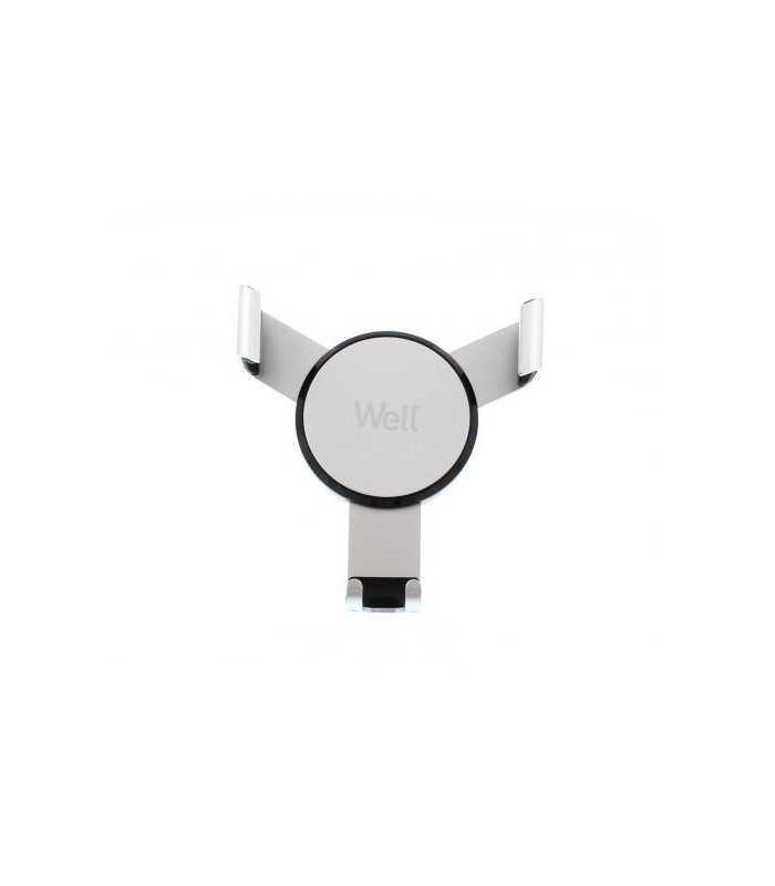 suport auto pentru telefon cu prindere la ventilatie well 1