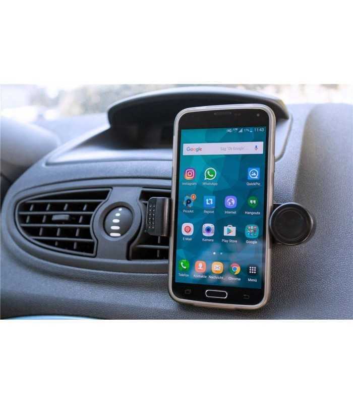suport auto universal pentru smartphone cu prindere la ventilatie goobay 5