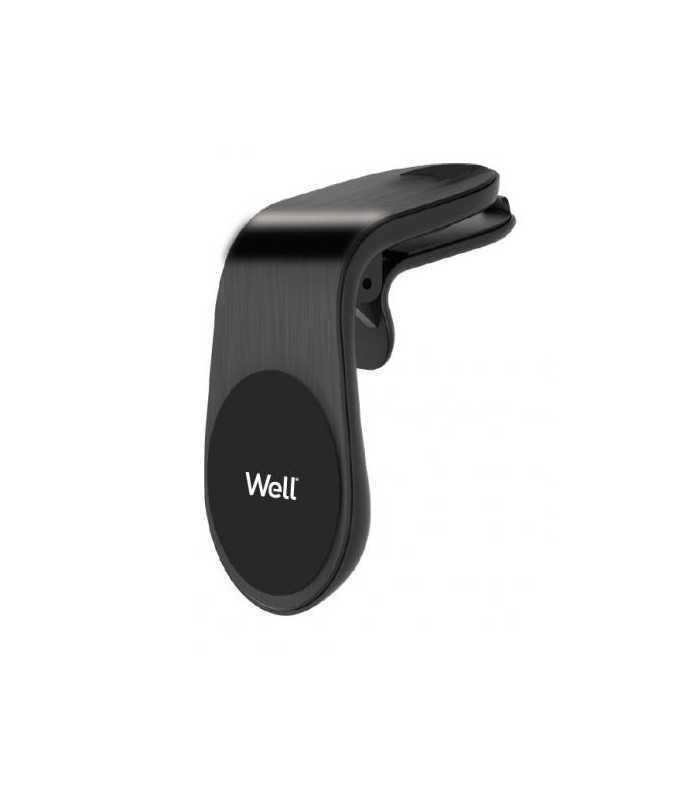 Suport automagnetic pentru telefon cu prindere la ventilatie Well