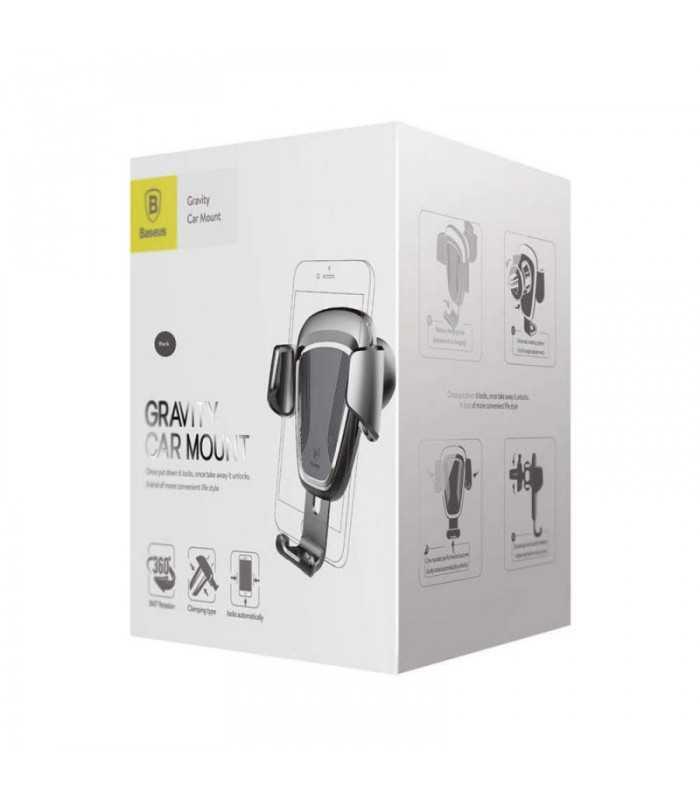 suport baseus gravity argintiu 1