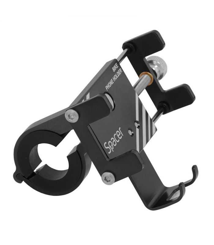 suport bicicleta metalic negru spacer spbhb 3