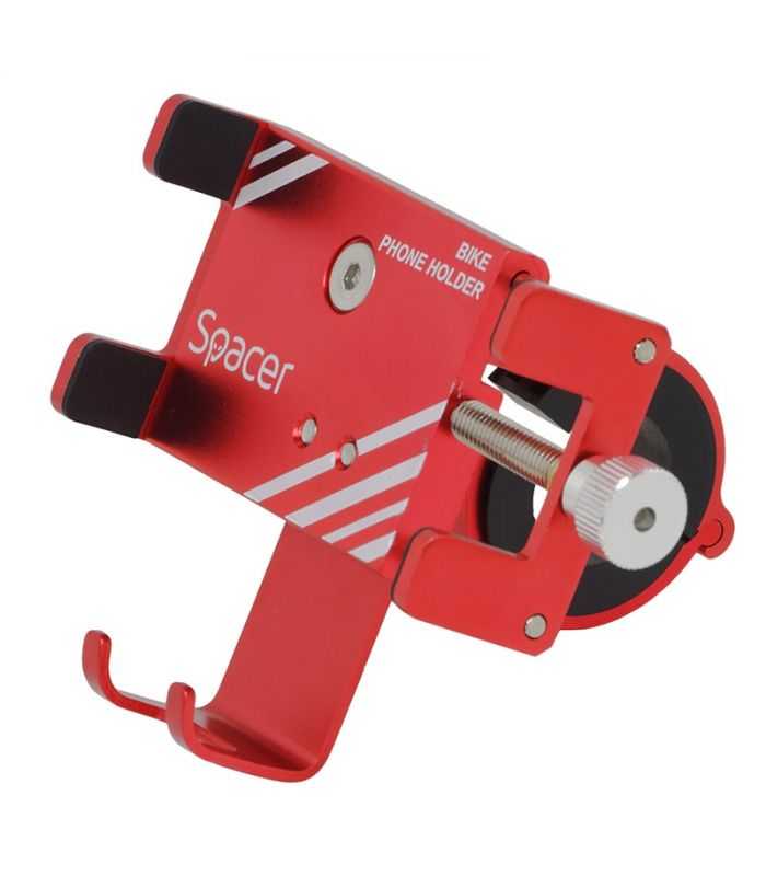 Suport bicicleta metalic rosu SPACER SPBHR