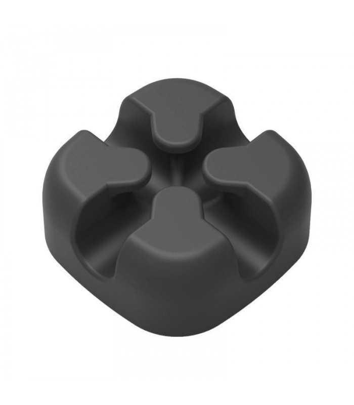 Suport cablu 1 locas in cruce Orico CBSX negru 23x23x10mm