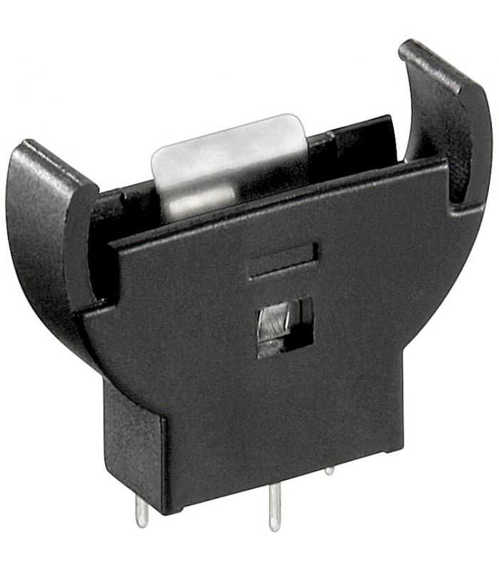 Suport CR2012 CR2016 CR2020 CR2025 CR2032 3 pini PCB Vertical Goobay 46159