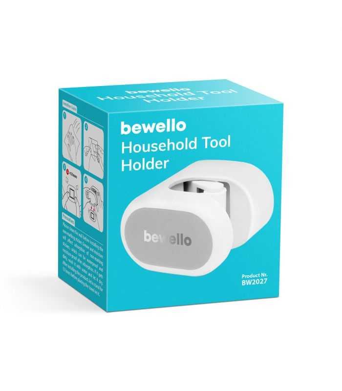 Suport De Perete Pentru Scule Sau Unelte 70x70x45mm Gri Bewello