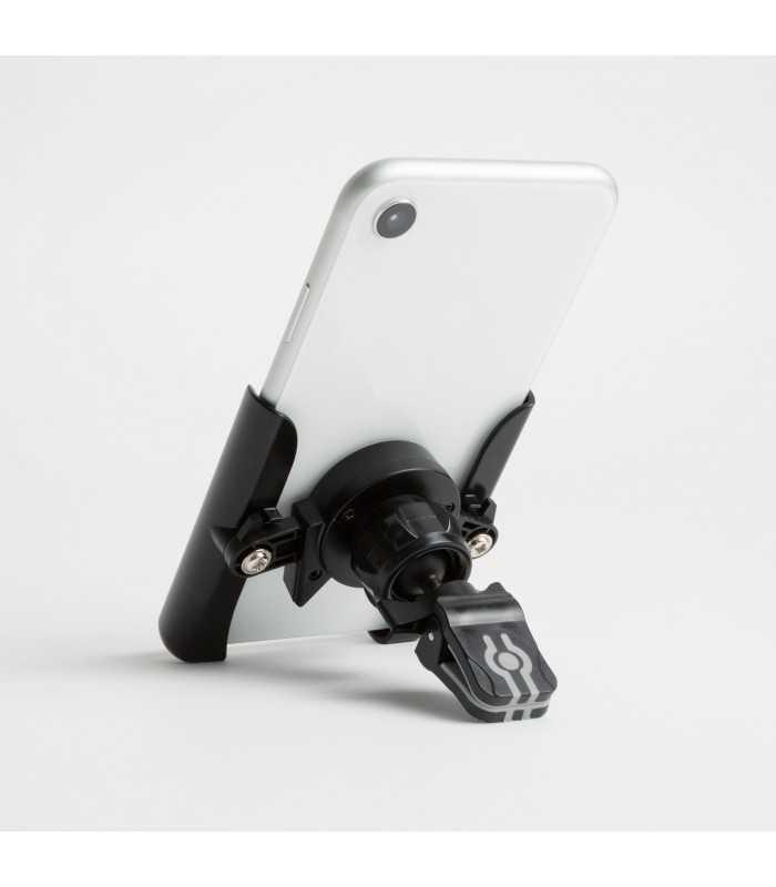 suport de telefon cu fixare in grilajul de aerisire auto negru mnc 3