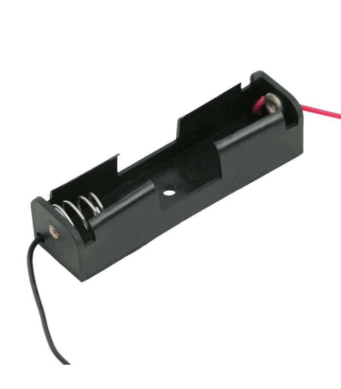 Suport pentru baterie AA 1buc cu contacte pentru lipire