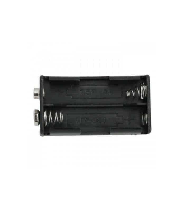 suport pentru baterii 2buc aa cu mufa de conectare 9v 1