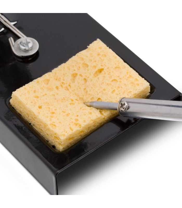 Suport Pentru Letconul De Lipit Si Burete Curatare Varf 85x130 Mm Fahrenheit 10780