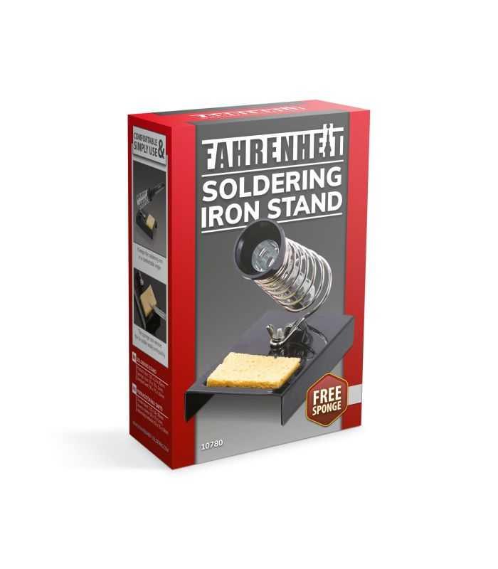 Suport pentru letconul de lipit si burete curatare varf 85x130 mm FAHRENHEIT 10780