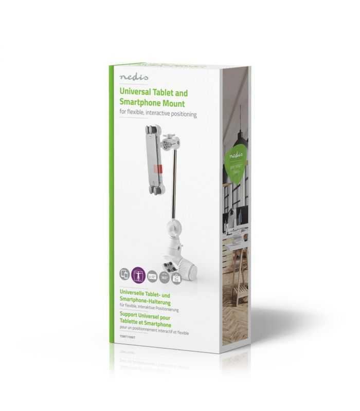 suport pentru tableta si smartphone 4 12 reglabil rotire 360 nedis 5