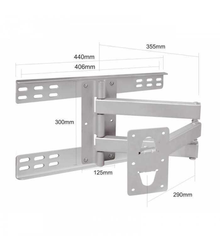 suport plasma lcd negru cabletech 2