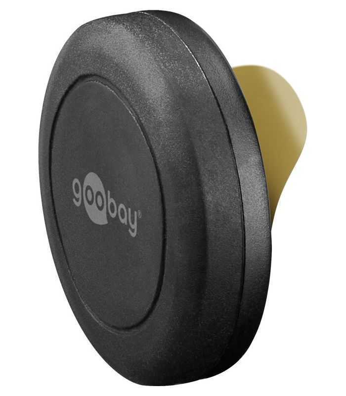 suport telefon 45mm magnetic cu dublu adeziv goobay 1