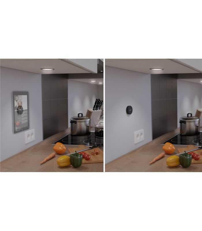 suport telefon 45mm magnetic cu dublu adeziv goobay 6