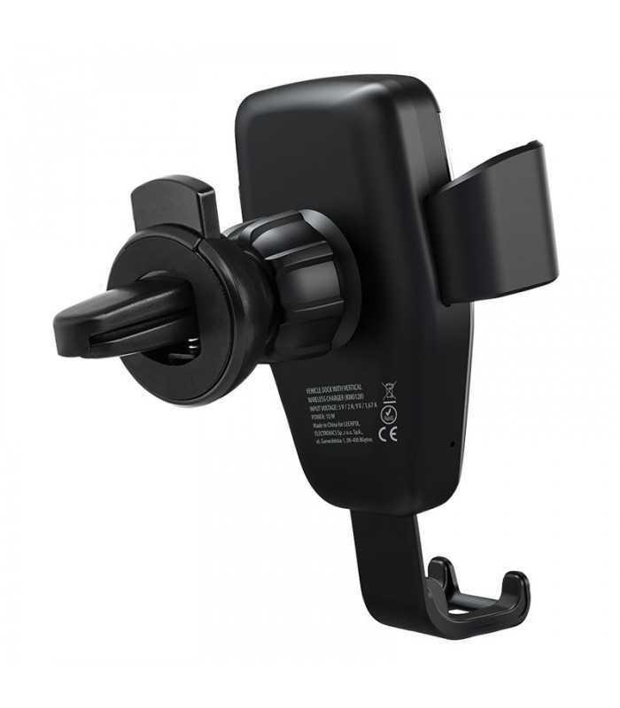 suport telefon auto cu functie incarcare wireless qi inductiva krugermatz 1