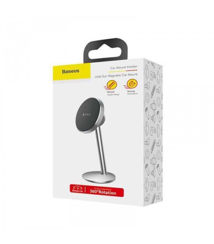 suport telefon baseus littlesun argintiu se lipeste cu banda autoadeziva 1