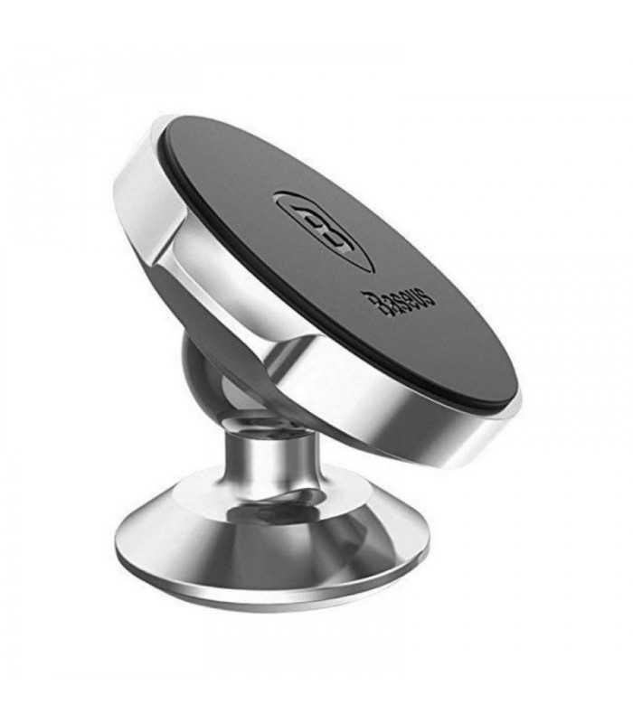 Suport telefon Baseus SmallVertical Argintiu se lipeste cu banda autoadeziva