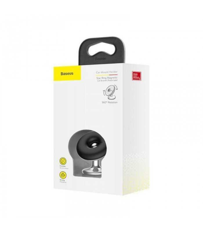 suport telefon baseus starring paste negru se lipeste cu banda autoadeziva 1