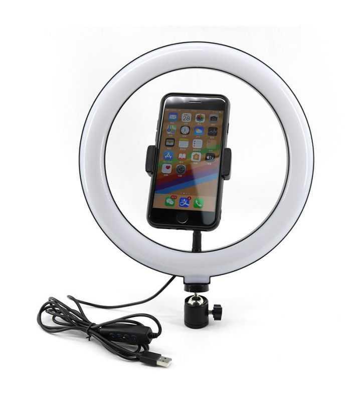 Suport Telefon Cu Lumina Led 12 Inch Circular