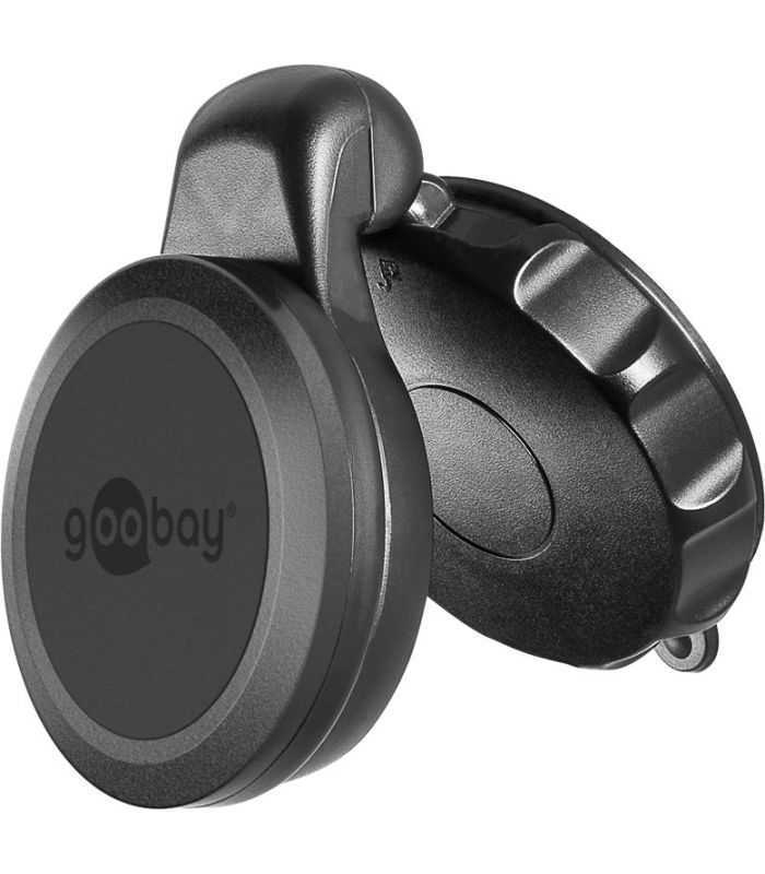 Suport telefon MAGNETIC cu ventuza pentru parbriz sau bordul auto Goobay