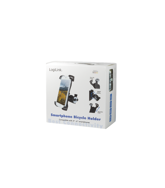 suport telefon pentru bicicleta 60 90mm logilink aa0120 4