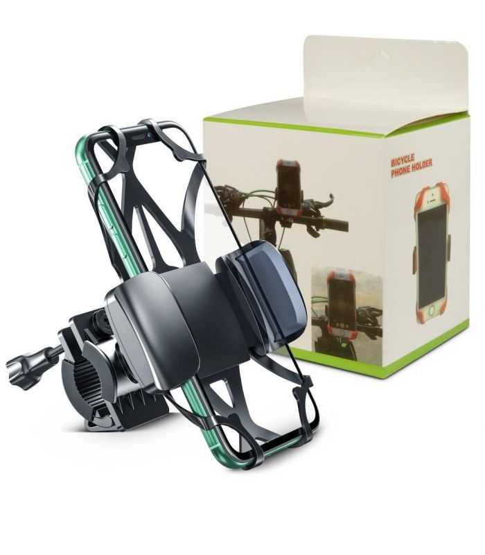 Suport Telefon Pentru Bicicleta Negru Inter Tech Mth 200 55 X 70 X 120 Mmm