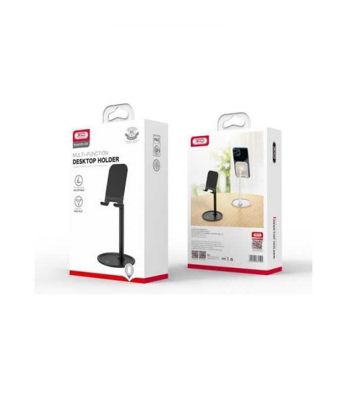 Suport Telefon Universal Cu Brat Pentru Birou Negru Xo C81