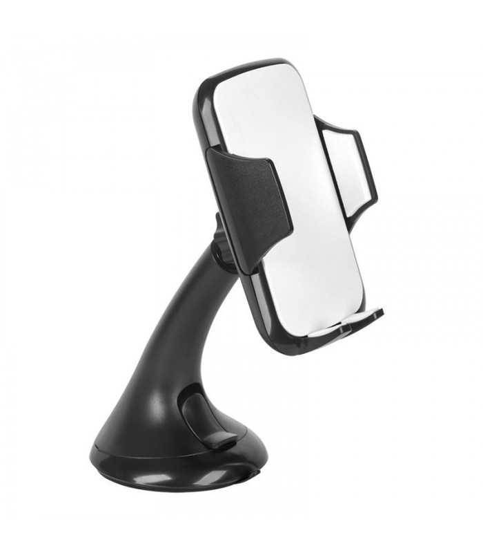 Suport UNIVERSAL auto negru-alb cu ventuza