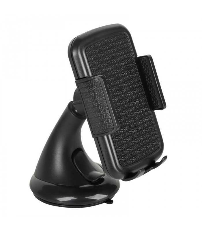 Suport universal auto negru pentru telefon