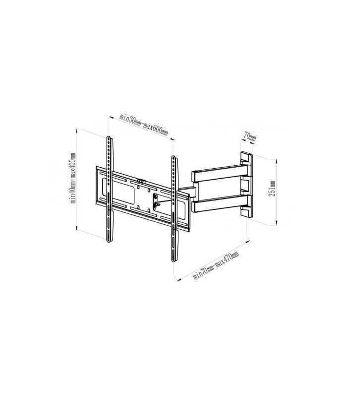 suport universal lcd 30 70 max 50kg negru jolly gbs elb3070 41804jl20200929 1