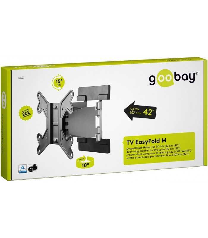 suport universal pt lcd 17 42 inch max 30kg goobay 5