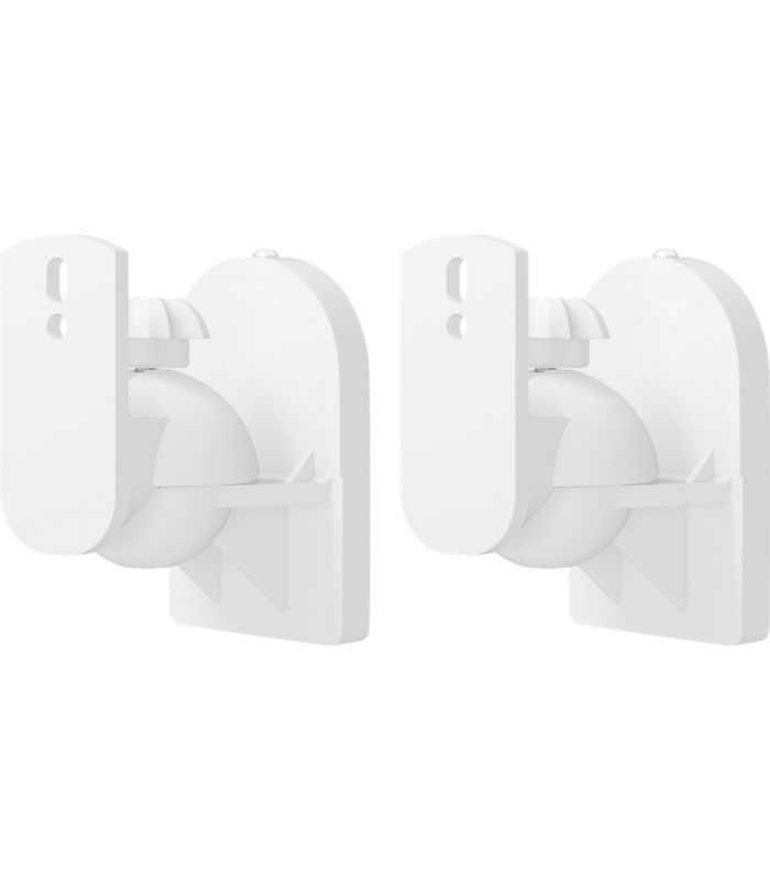 suporti difuzoare universal 2buc goobay pe perete regblabil 35kg alb 1