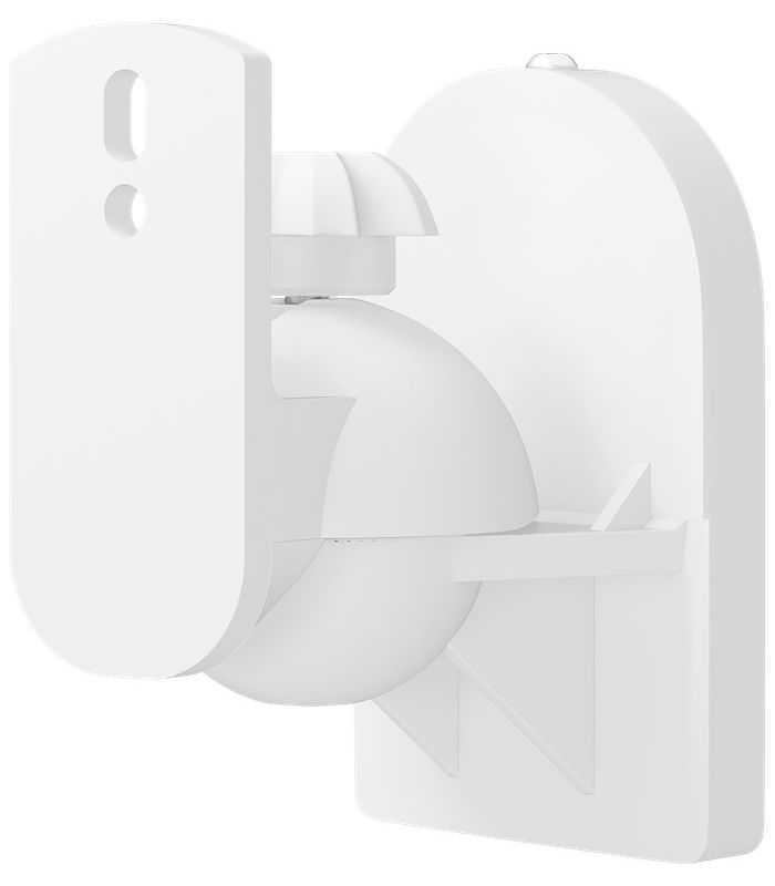 suporti difuzoare universal 2buc goobay pe perete regblabil 35kg alb 4