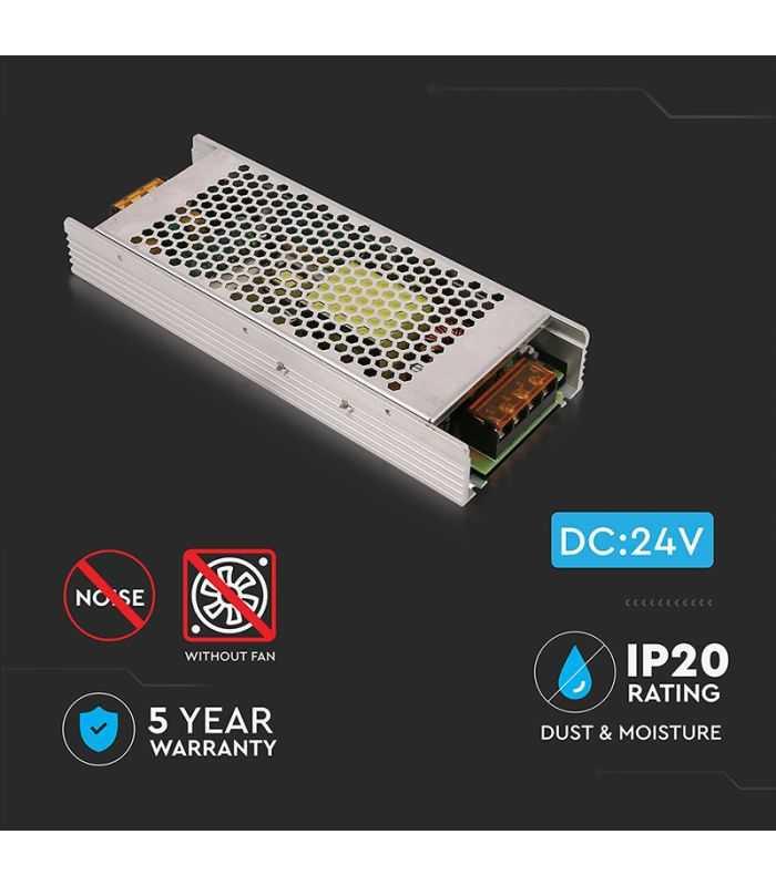 Sursa Alimentare Banda Led 24v 360w 15a Ip20 V Tac Sku 3275