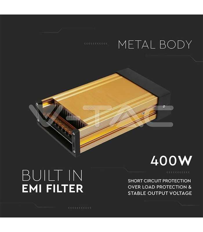 sursa alimentare smps 12v 400w 3333a ip45 v tac 2