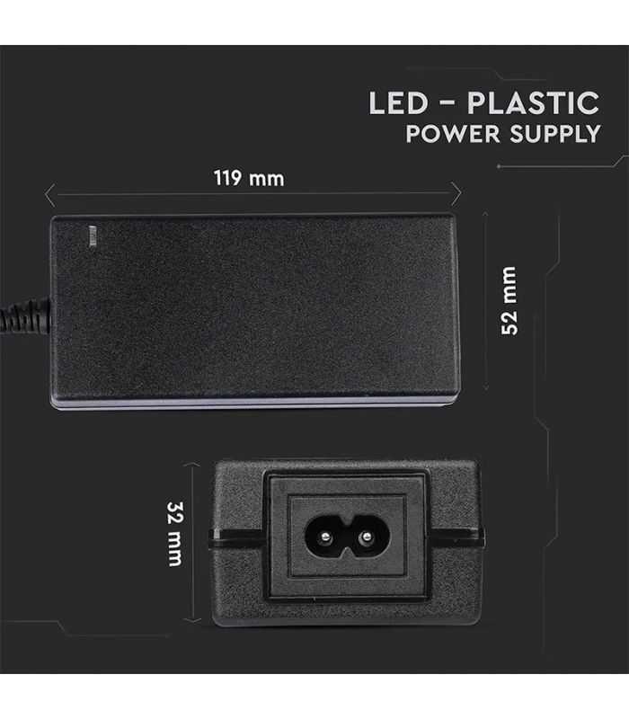 Sursa Alimentare Smps Slim 24v 25a 60w V Tac Sku 3264