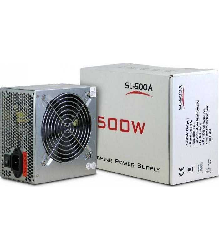 sursa atx 500w inter tech sl 500 plus 500w psu sl 500 2