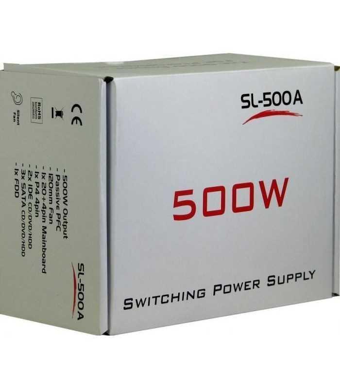 sursa atx 500w inter tech sl 500 plus 500w psu sl 500 4