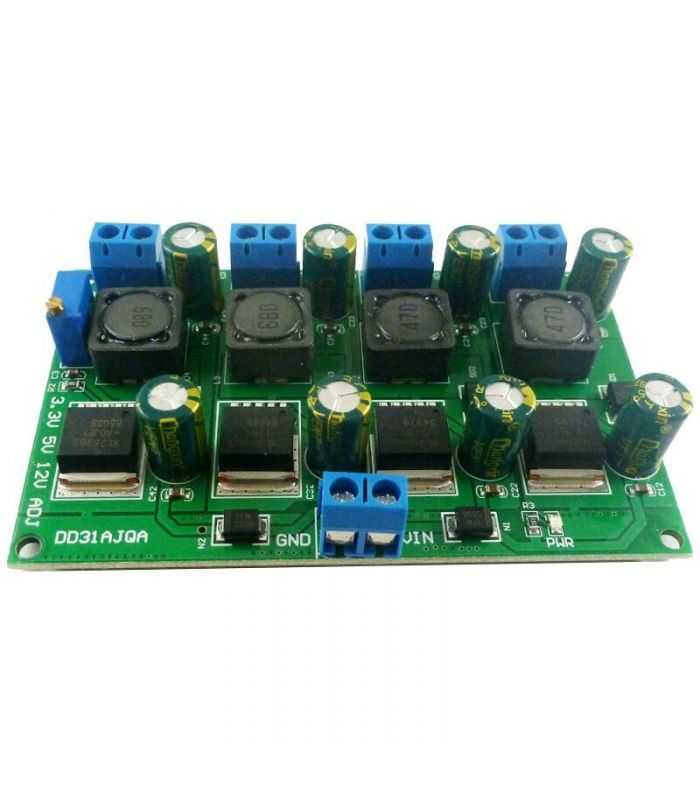 Sursa de tensiune coboratoare fixa si reglabila de 3A