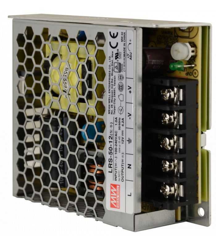 sursa in comutatie ac dc 50w 12v 42a lrs 50 12 meanwell 1